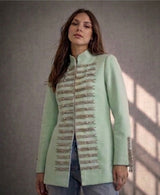 Azurra Mint Coat