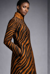 Dahlia Zebra Coat