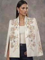 Thea Floral Rose Cape