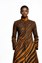 Dahlia Zebra Coat