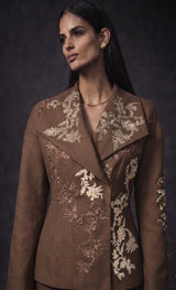 Halycon Wrap Collar Jacket