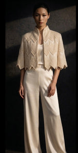 Chevron Pearl Cape