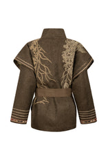 Arcadian Tie Belt Jacket