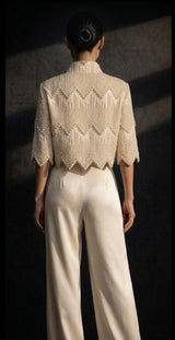 Chevron Pearl Cape