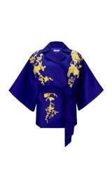 Agnes in Rue Cobalt Jacket