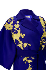 Agnes in Rue Cobalt Jacket