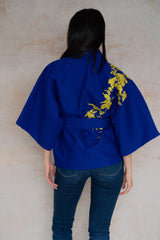Agnes in Rue Cobalt Jacket