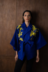 Agnes in Rue Cobalt Jacket