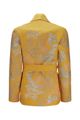 Amira Yellow Blossom Jacket