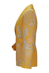 Amira Yellow Blossom Jacket