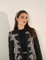 Agnes Beaded Jacket (Black)