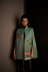 Cami Aqua Flamingo Cape