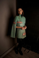 Cami Aqua Flamingo Cape