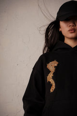 Black Gilt Feng Shui Hoodie