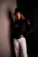 Black Military Hoodie