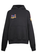 Black Military Hoodie