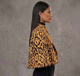 Bianca Mini Leopard Cape