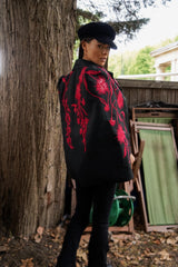 Calista Collared Cape