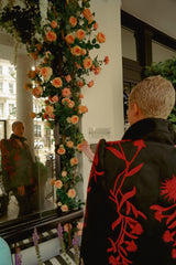 Calista Collared Cape