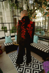 Calista Collared Cape