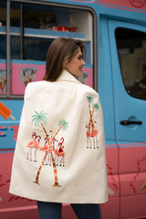 Cami Cream Flamingo Cape