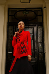 Colette Belted Tuxedo