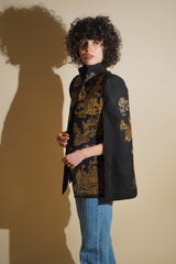 Colette in Shanghai Cape (Black)