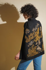 Colette in Shanghai Cape (Black)