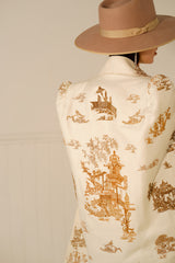 Colette in Shanghai Cape (Cream)