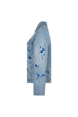 Cosmos in Denim Swirl Jacket