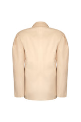 Leigh in Silver Light Jacket