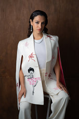 Edie Ballet Cape (Ivory)