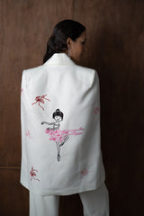 Edie Ballet Cape (Ivory)