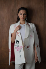 Edie Ballet Cape (Ivory)