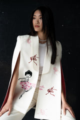 Edie Ballet Cape (Ivory)