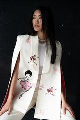 Edie Ballet Cape (Ivory)