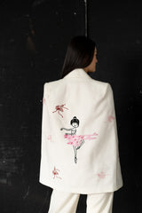 Edie Ballet Cape (Ivory)