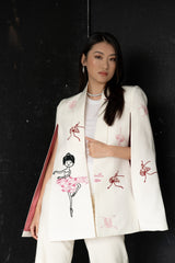 Edie Ballet Cape (Ivory)