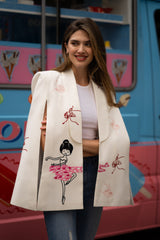 Edie Ballet Cape (Ivory)