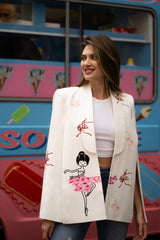 Edie Ballet Cape (Ivory)