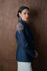 Eva denim Blazer