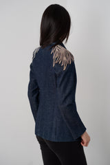 Eva denim Blazer