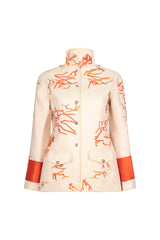 Flab Cargo Jacket (Clementine Swirl)