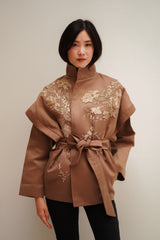 Fleur Cinch Belted jacket