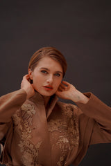 Fleur Cinch Belted jacket