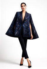 Dita Navy Cape