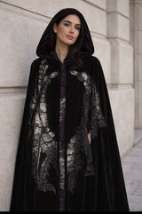Astrid Velvet Cape
