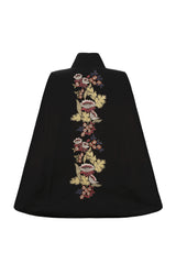 Gaia Wisteria Cape (Black)