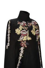 Gaia Wisteria Cape (Black)