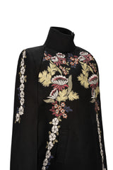 Gaia Wisteria Cape (Black)